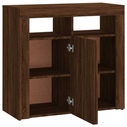 Sideboard mit LED-Leuchten Kommode Schrank Anrichte mehrere Auswahl vidaXL - Bild 104 von 121