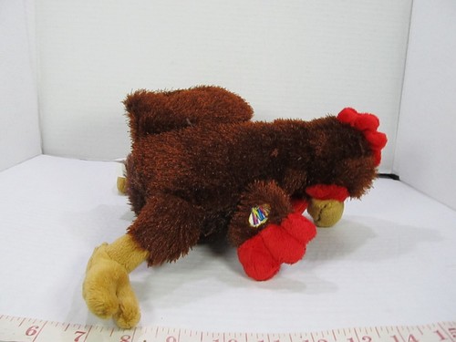 Ganz Webkinz Brown Rooster HM346 No Code Plush Stuffed Animal Toy - Picture 8 of 10