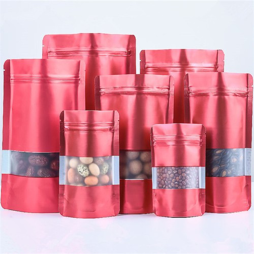 100-1000X Smell Proof Mylar Bag Stand Up Aluminum Foil Pouch Resealable Zip Lock - Picture 6 of 16