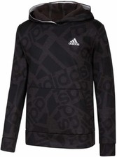 Adidas Youth Pullover Hoodie Sweatshirt Dark Grey, XL 18/20 NWT