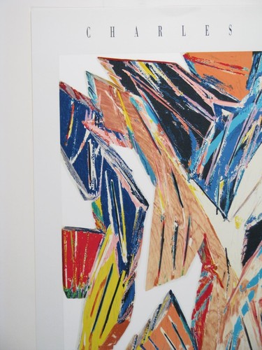 Charles Arnoldi, "Frostbite" 24"×30" fine art Lithograph for UCLA art council - Picture 4 of 6