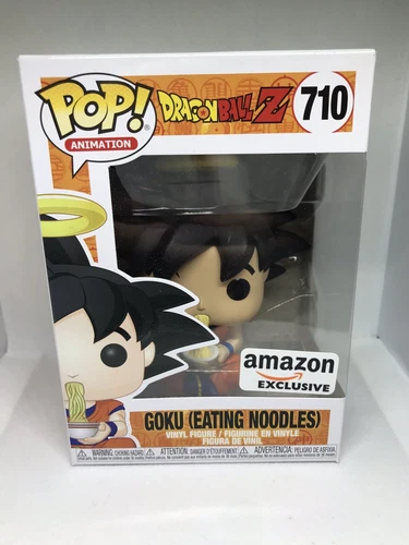 Fideos para comer Funko Pop Goku #710 Amazon Excl