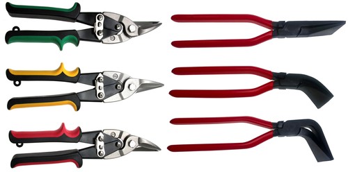 Abkantzange + Blechschere Biegezange Falzzange Dachdecker Absetzzange Blechzange - Bild 1 von 12