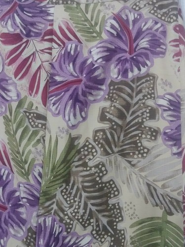 Tommy Bahama Womens Floral multicolor 100% Silk Tropical Hawaiian Skirt Sz 4 EUC - Picture 3 of 5