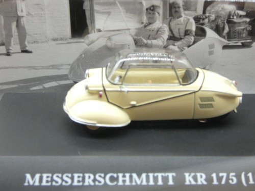 MESSERSCHMITT KR175 1953 Mini Voitures d'Antan N°57 1/43 IXO Neuf Boite D'Origin - Photo 4/8