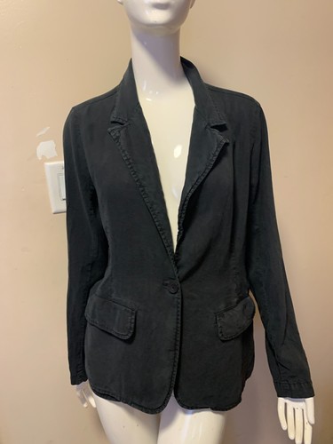 Blazer para mujer Bella Dahl Tencel manga larga negro talla varios nuevo sin etiquetas - Imagen 1 de 6