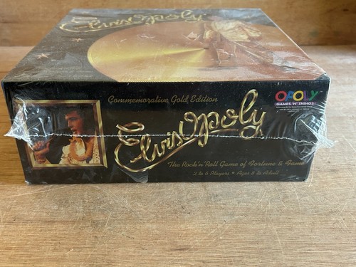 Elvisopoly Gold Edition Brettspiel Elvis Presley Factory Sealed 1995 Vintage - Bild 6 von 24