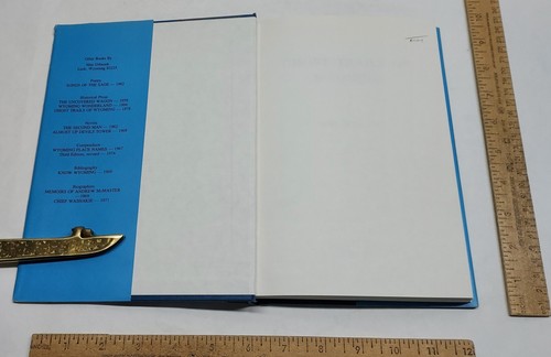 GHOST TRAILS OF WYOMING - Mae Urbanek - illustrated hardback BOOK w/dj - Imagen 5 de 15