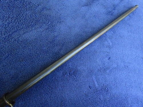 ORIGINAL ANTIKES FRANZÖSISCHES BERTHIER GEWEHRBAJONETT UND SCHEIDE M1892 - Bild 15 von 16