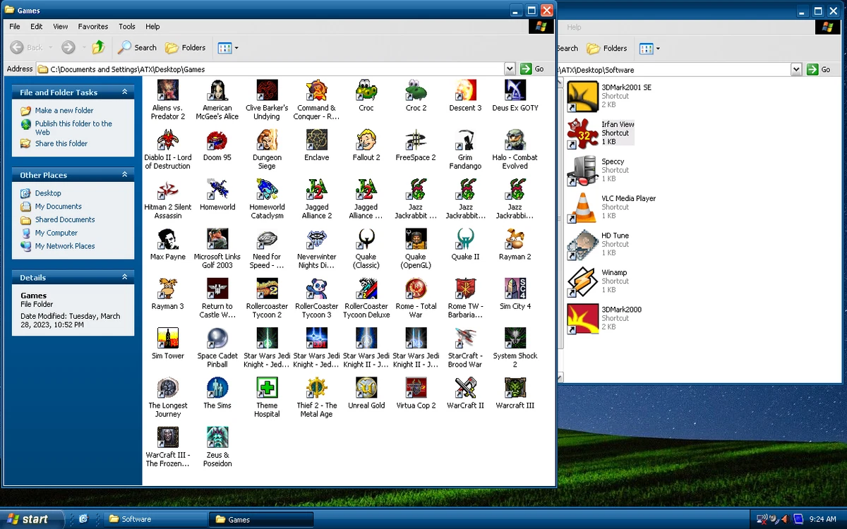 Windows Xp Classic Desktop