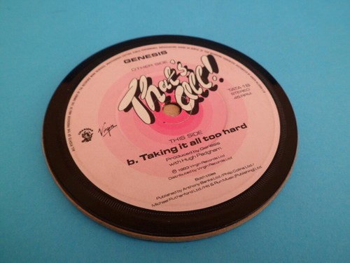 DRINKS COASTERS Upcycled Vinyl Record SINGLES Music Perfect Gift - List 6 - Picture 311 of 996