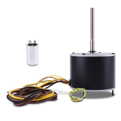 W51-14CJA1-02 Condenser Fan Motor 1/4 HP 208/230V 1075RPM Reversible Replacement - Picture 2 of 12