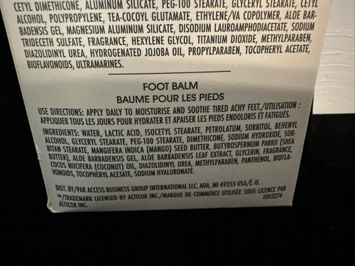 ARTISTRY Feet Treats Foot Balm & Buffing Creme, 4.2 Oz. Ea USA AMWAY in Box - Picture 4 of 7