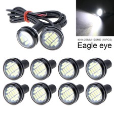 10pcs 18W LED Eagle Eye Daytime Running 23mm 12V Car White DRL Backup Light US