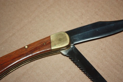 Puma Game Warden Jagdmesser 971 * Holzgriff * Vintage * aus Sammlung - Picture 9 of 11