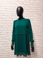 Gorgeous forest green silk dress by Sezane size 38 M