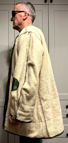 MINT issued M-1951 M-51 Medium Poplin US Army Mod Fishtail Parka & Frieze Liner - Picture 17 of 23