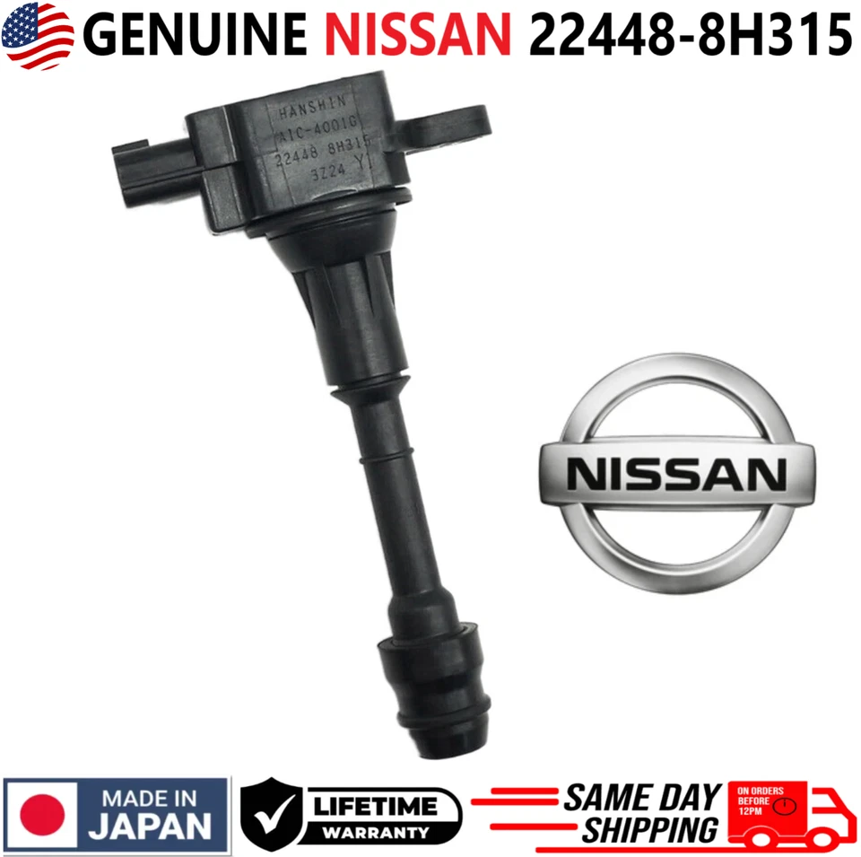 Nissan Ignition Coils For 2002-2013 Nissan Altima Sentra X-Trail 2.5L I4 GENUINE - Image 4 of 4