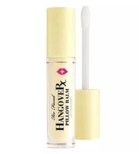 Too Faced BANANA KISS Hangover Pillow Balm Hydrating Lip Treatment .20 oz NIB!