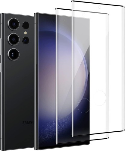 2 Verres Trempé pour Samsung S20/S21/S22/S23 Ultra ,Incurvé + 2 Verres camera - Photo 35 sur 36