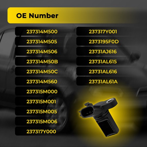 Camshaft Position Sensor for Infiniti FX Nissan Micra Micra C+C Note Primera New - Picture 3 of 18