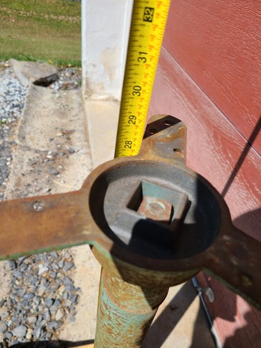 2 Antique Cast Iron Table Legs Tool Base Salvaged Machine Base Heart Shaped - Picture 19 of 23