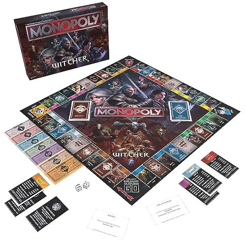 Monopoly: The Witcher Edition Brettspiel - Bild 2 von 7