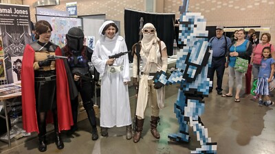 Stormtrooper Cosplay 8bit Star Wars Pixel Super Nintendo Pixelated