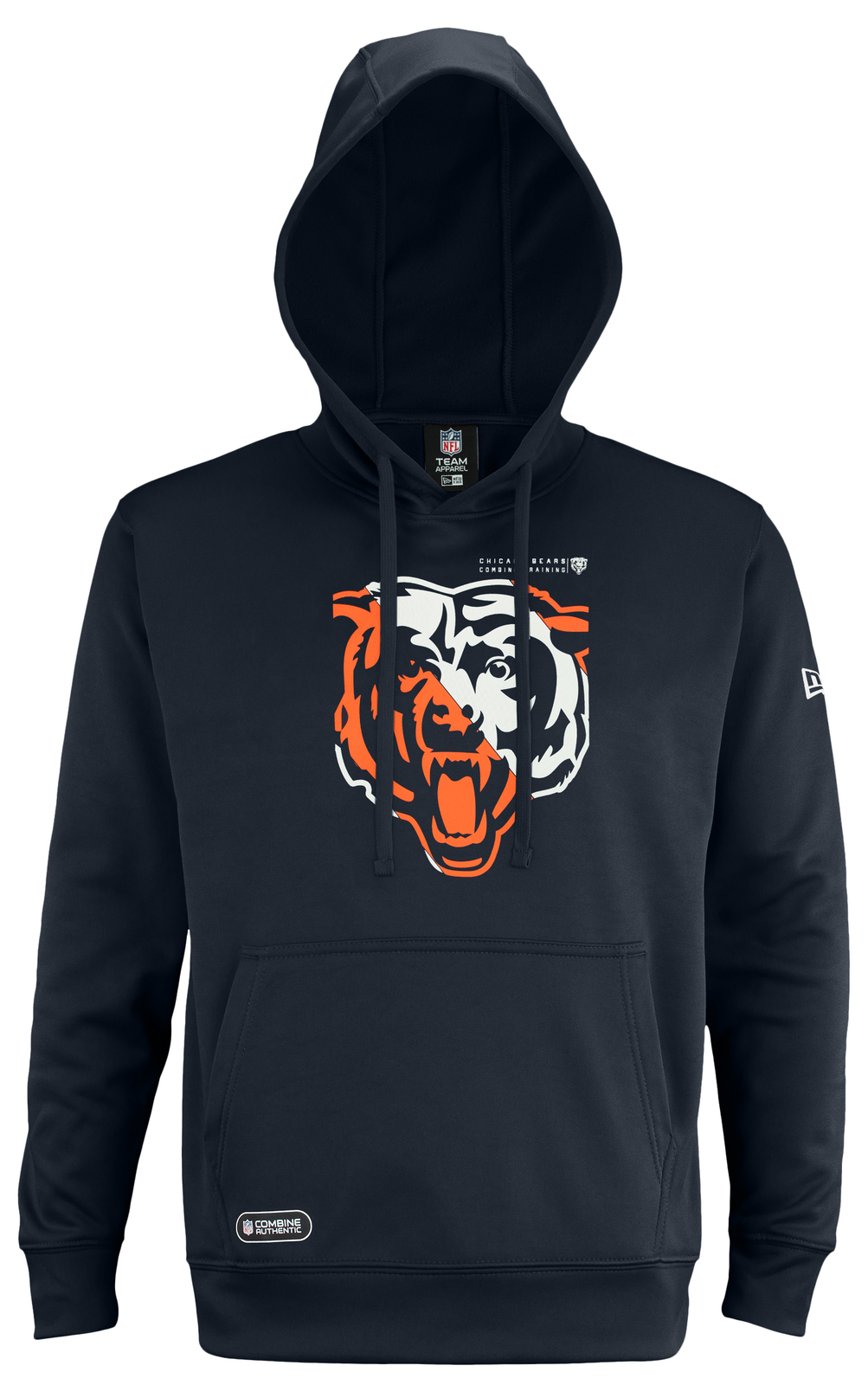 Толстовка-пуловер с секциями New Era NFL Mens Chicago Bears