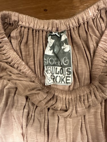 YFB Young Fabulous & Broke Women’s Tie Dye Tunic Dress Size Xsmall XS Off Should - Picture 3 of 7