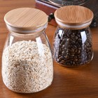 Nut Coffee Oatmeal Storage Box Spice Salt Cruet Jars Container Kitchen Bottles