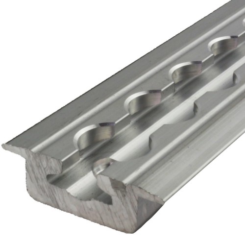 Airlineschiene Alu Zurrschiene 0,5 - 12 m Halbrund Boden-Flügel Vierkant Profile - Bild 6 von 10