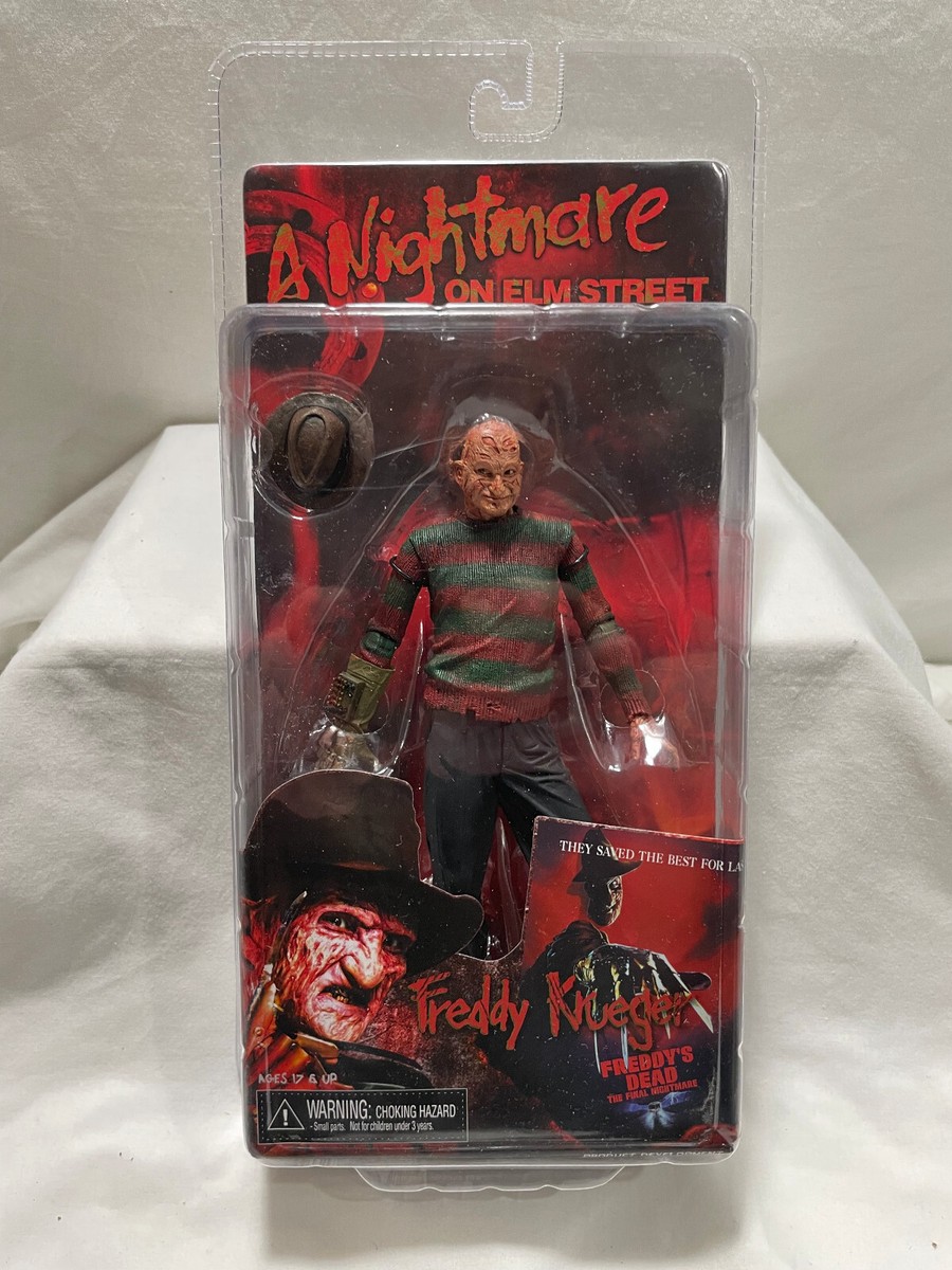 A Nightmare Freddy SPAWN COM フィギュア 訳あり品 NECA Nightmare on Elm Street Series 4 Powerglove Freddy