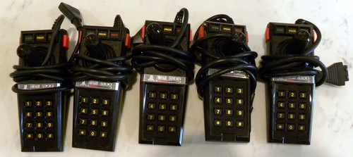 ATARI 5200 Joystick Controller 5 Stück 2600/VCS/7800/800/NES/Sega Videospiel
