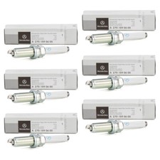 6x ORIGINAL Mercedes Zündkerze W212 W213 C207 A207 C/X218 M276 333 PS 2701590600