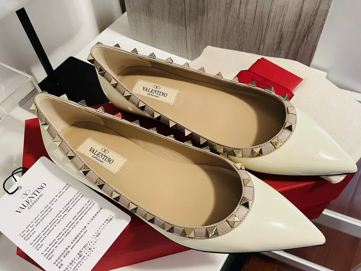 Brand New Valentino Rockstud Flats 37.5 | eBay