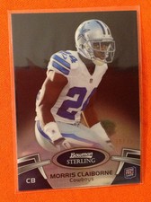 2012 Bowman Sterling MORRIS CLAIBORNE Black Refractor RC #30/75 Made COWBOYS/LSU