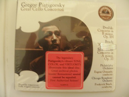 Gregor Piatigorsky Plays Great Cello Concertos SEALED CD SBM Super Bit Mapping - Imagen 1 de 3