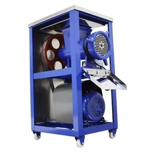 Commercial Electric Bone Crusher Meat Grinder with Wheels Movable 220V 2200W