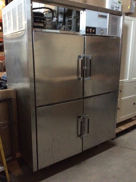 4 door commercial refrigerator