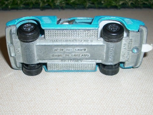 Matchbox Superfast Nr 14 ISO GRIFO Lesney England - Bild 5 von 6