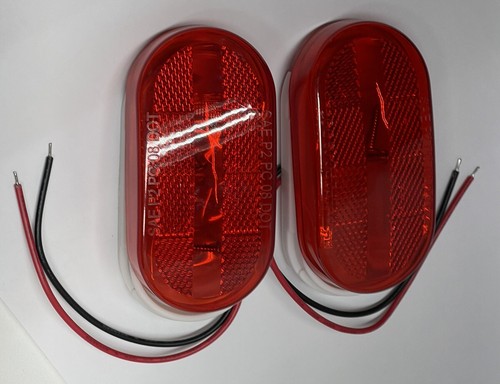 (2) 4inch 12volt LED Side Marker Lights For RV, CAMPER, TRAILER - BRAND NEW - Picture 1 of 3