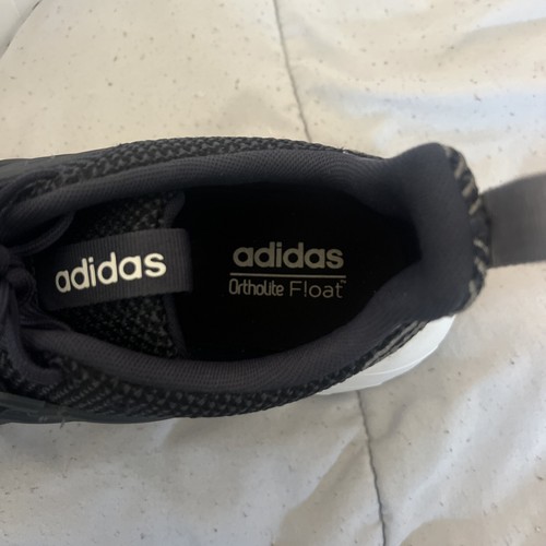 Adidas Questar Flow men’s 9 sneakers blue gray and white slightly used - Picture 4 of 5