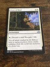 Magic the Gathering MTG Peace of Mind (36) Eldritch Moon B11669*