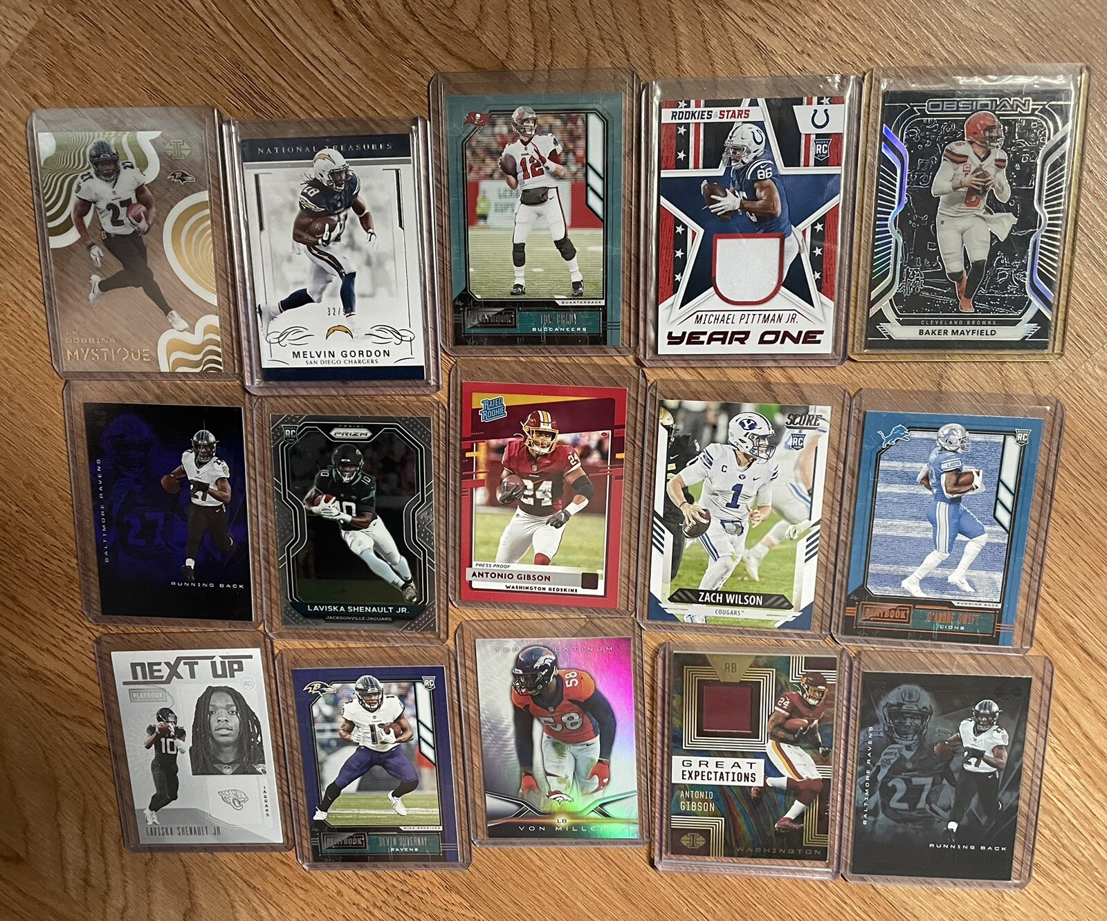 NFL PANINI SPORTS CARDS LOT 70+ STARS & ROOKIES , HITS , ’d , AUTOS
