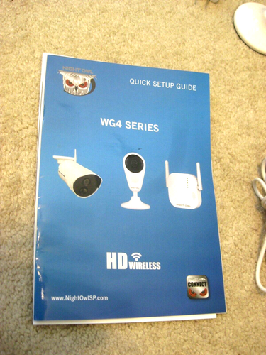 NIGHT OWL Wireless 1080P 4 Channel Indoor Security Cameras WG-4 2LR - Picture 3 of 6