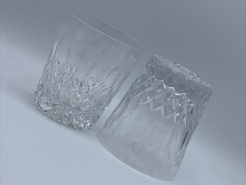 Rogaska GALLIA Cut Crystal 4"x3.75” Double Old Fashion Rocks Glass •Lot Of 2 WOW - Picture 3 of 18