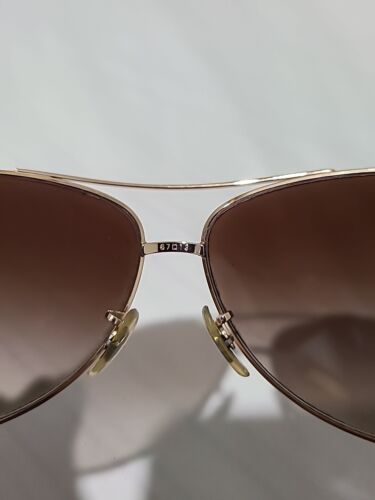 Rayban RB 3386 Arista Pilotensonnenbrille braune Gläser mit Farbverlauf - Bild 7 von 9