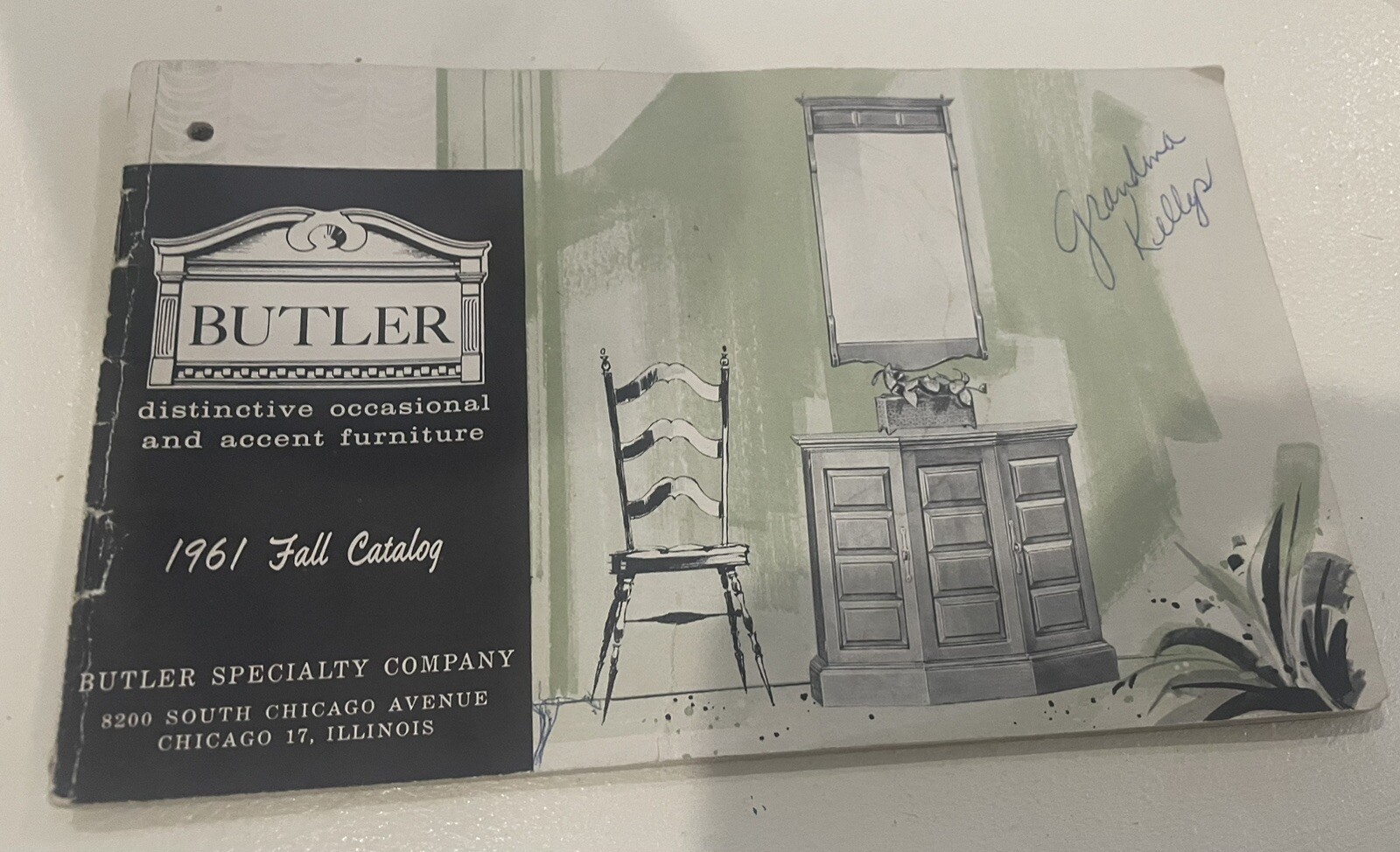 1961 Butler Furniture Fall Catalog Chicago, Illinois