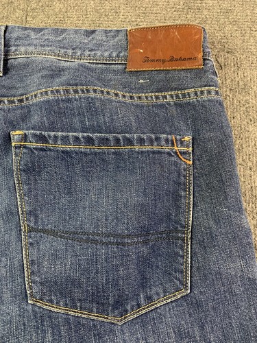 TOMMY BAHAMA Standard Mens Straight  Regular Jeans Size 38x32 Blue - Bild 6 von 11